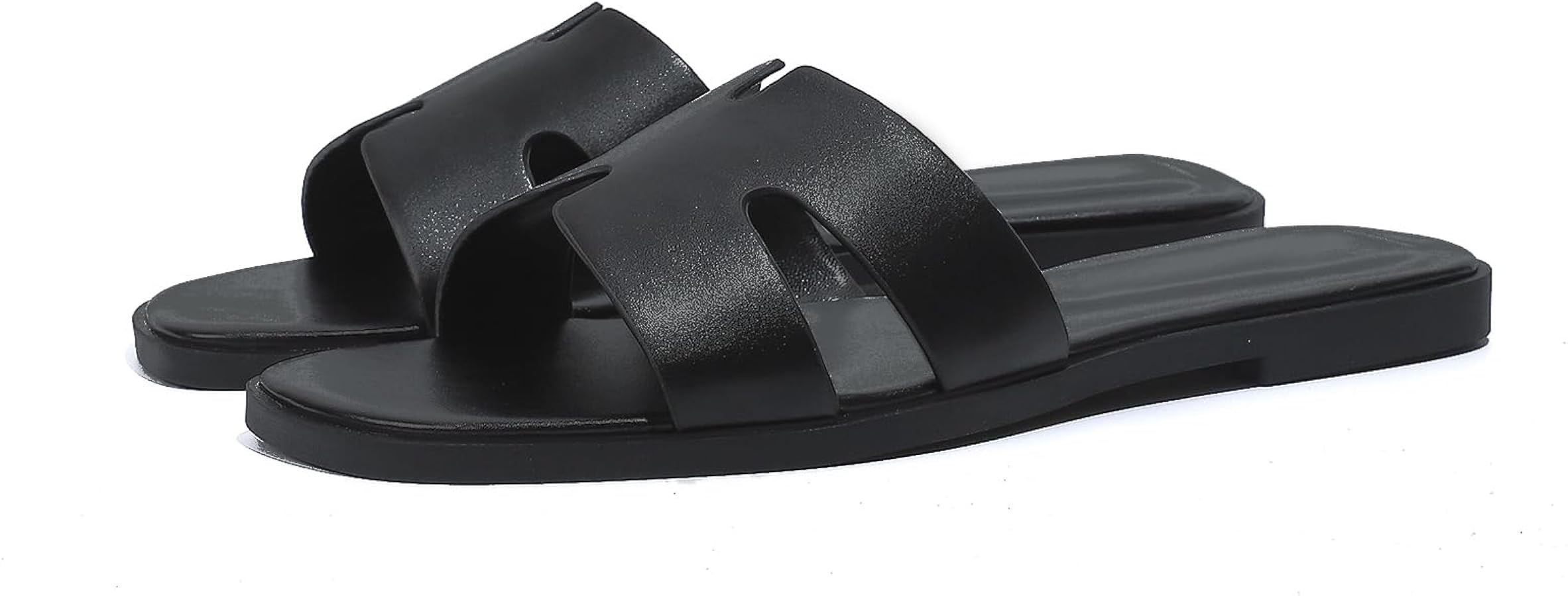 Stratuxx Kaze Open Toe Flat Dress Sandals Womens Slide Sandals Black, White, Tan Sandals for Wome... | Amazon (US)