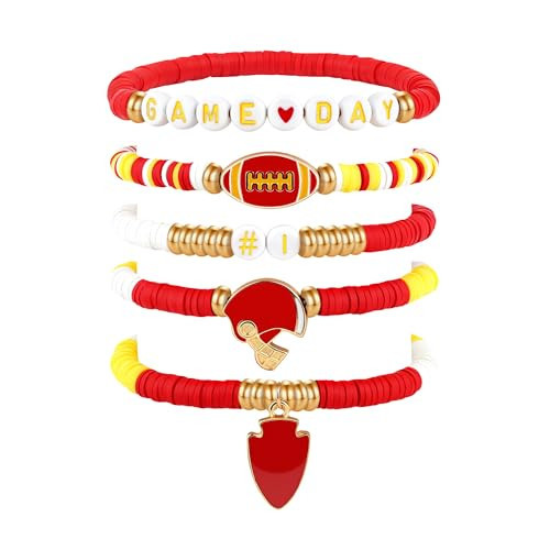Trinckle Football Gifts for Women Football Bracelets Sports Jewelry Gifts | Amazon (US)