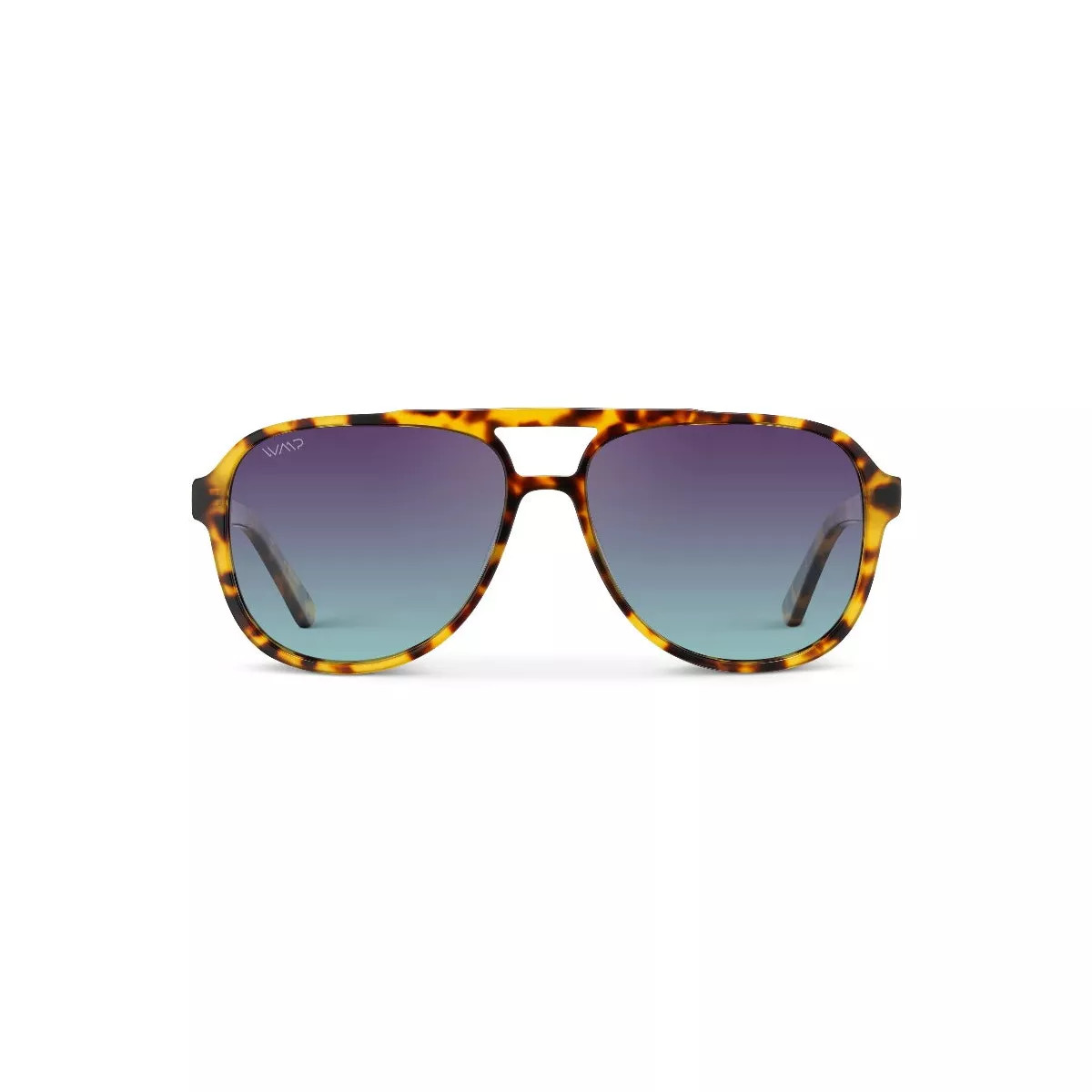 WMP Eyewear Trendy Round Metal Frame Polarized Sunglasses - Gold Frame/Mirror Pink Lens | Target