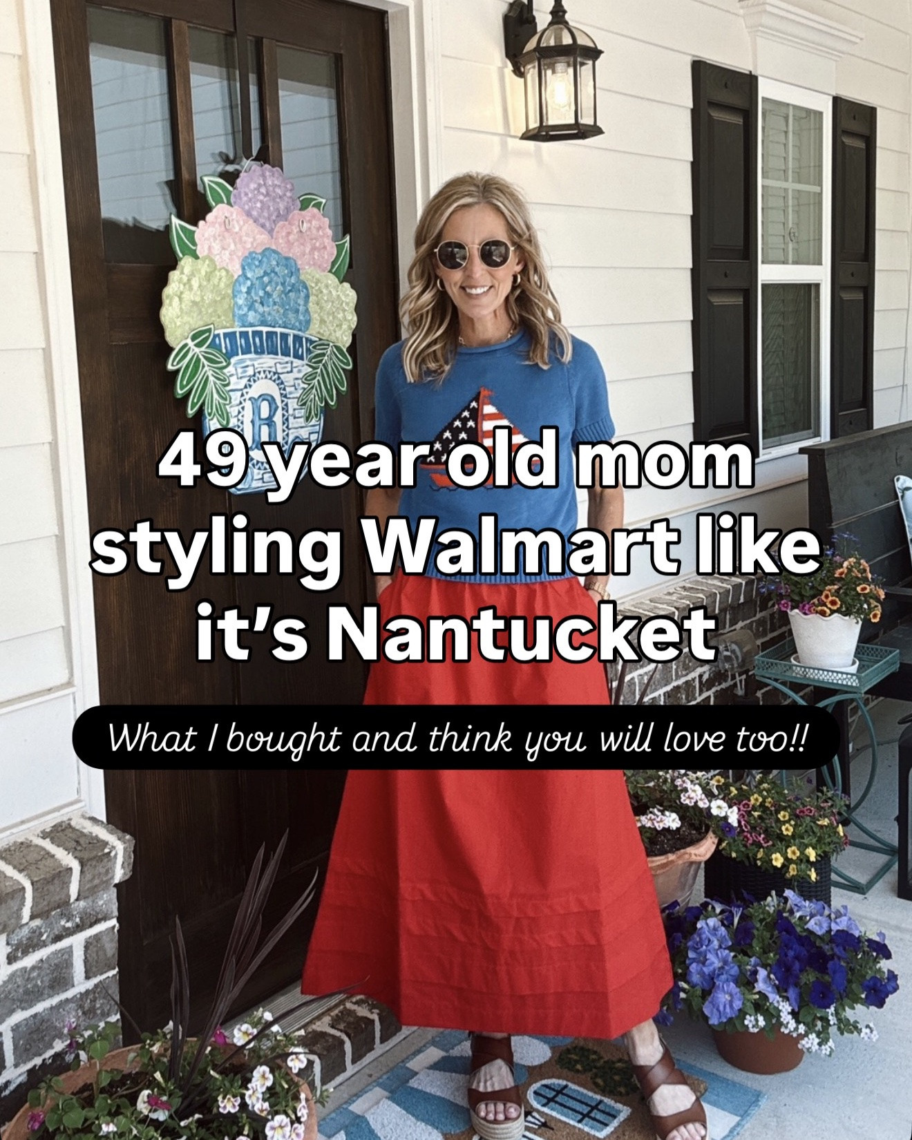 Follow + Comment SHOP and I’ll send every links! 

49-year-old mom styling Walmart like a coastal summer Pinterest board lately and honestly… the new arrivals are so good. From Nantucket-inspired knits to colorful summer looks, embroidered details, coastal stripes, easy denim, and Americana pieces that look way more expensive than they are… Walmart is having a moment.

Everything is affordable, easy to mix and match, and perfect for summer vacations, dinners, teacher summer, beach trips, and everyday life. Wearing XS/small in tops and size 0 in denim for reference. 5’5.

coastal grandmother style, Nantucket style, Walmart fashion, Walmart summer outfits, affordable summer fashion, summer capsule wardrobe, Americana style, coastal chic outfits, over 40 fashion, fashion over 40, 49-year-old mom style, preppy summer outfits, affordable coastal fashion, casual summer outfits, quiet luxury style, Walmart new arrivals, summer outfit ideas, elevated casual style, teacher summer outfits, classic summer fashion