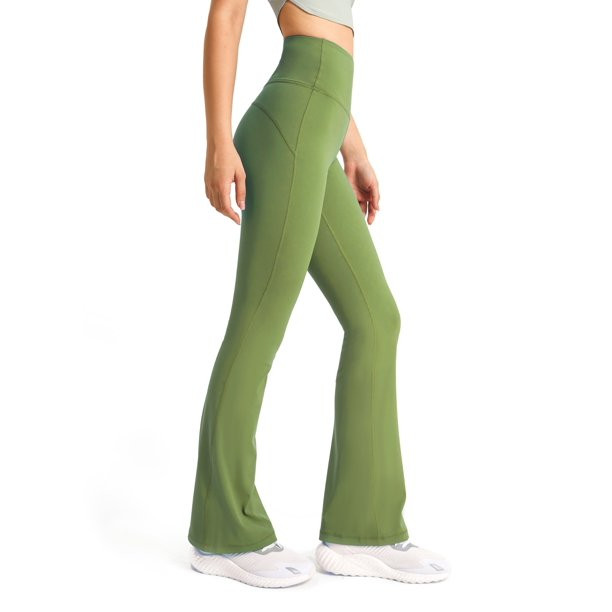 Flare Yoga Pants for Women Buttery Soft High Waist Bootcut Pants Bootleg Stretch Tummy Control Wo... | Walmart (US)