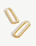 Ovate Hoop Earrings | Missoma