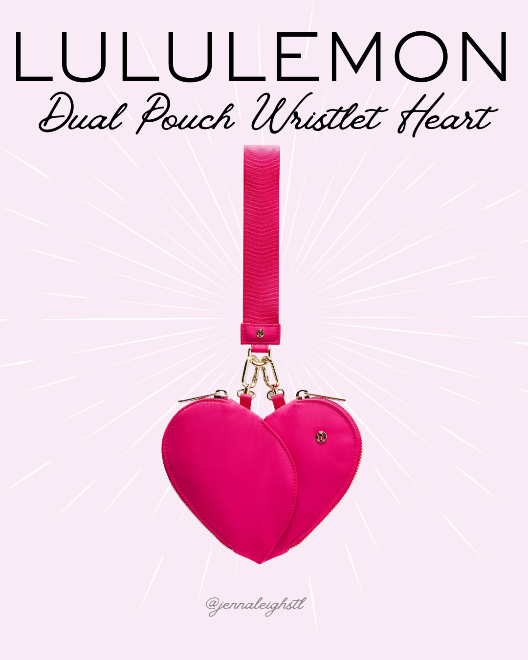 Ok but have you seen the Dual Pouch Wristlet Heart from Lululemon? Such a fun take on their popular wristlet. 

 #LTKValentine #LTKActive #LTKMidsize