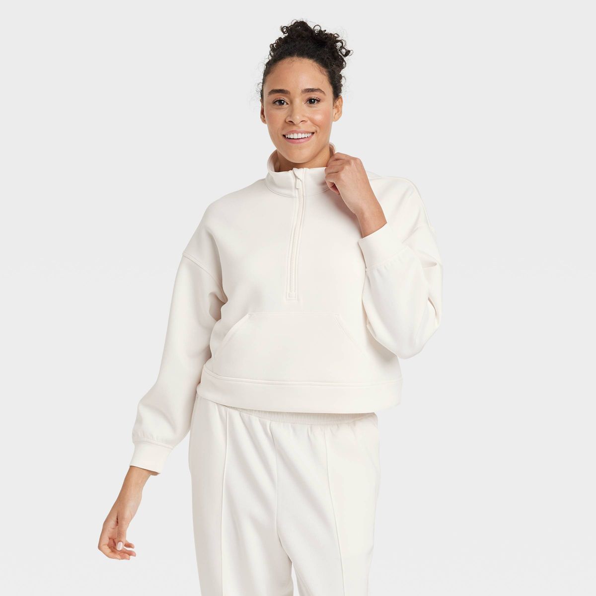 Women's Sandwash Half Zip Pullover - All in Motion™ | Target