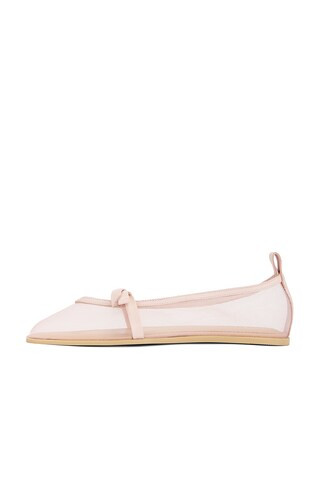 Mesh Mania Bow Flat in Cloud Pink | Revolve Clothing (Global)