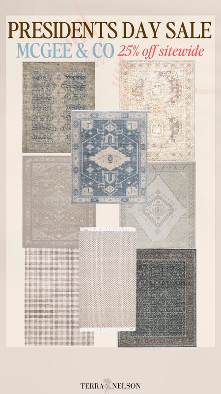 McGee and Co Presidents’ Day sale! 25% off site wide! 

Studio McGee sale / McGee and Co spring decor / McGee and Co furniture sale / living room / area rugs McGee and Co area rugs

#LTKFind #LTKSale #LTKsalealert