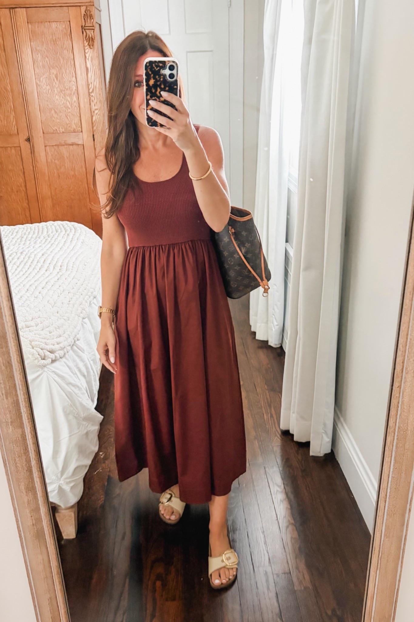 Walmart mixed media dress.  Teacher Outfit for back to school.

#LTKWorkwear #LTKOver40