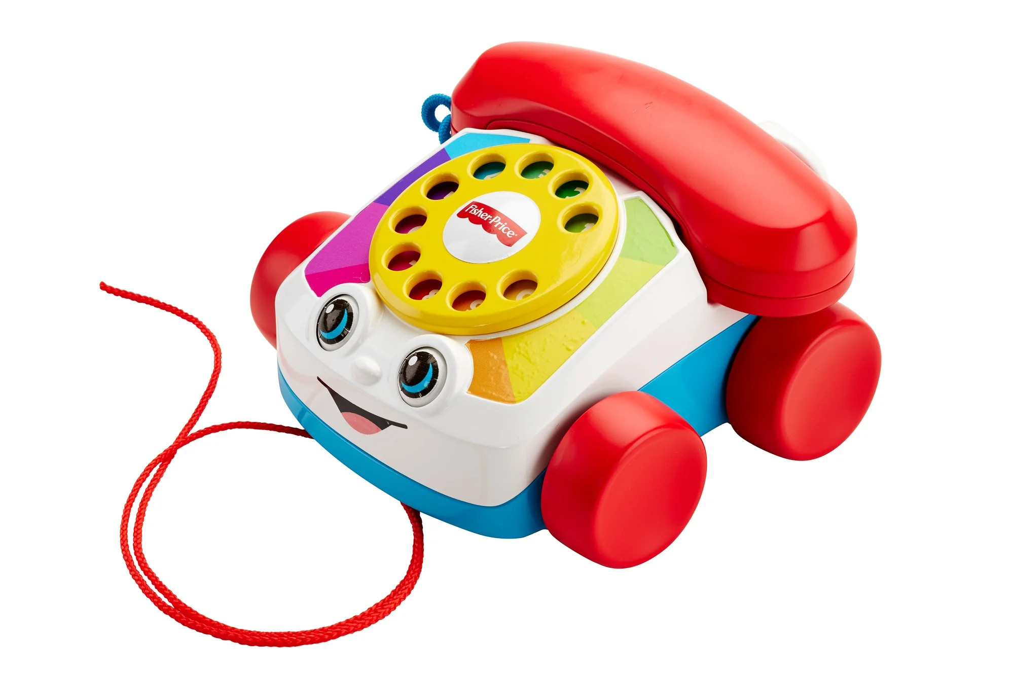 Fisher-Price Chatter Telephone Pull Toy Phone with Rotary Dial for Infant & Toddler Ages 12+ Mont... | Walmart (US)