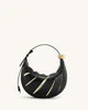 Jana Hollow Out Shoulder Bag - Black | JW PEI US