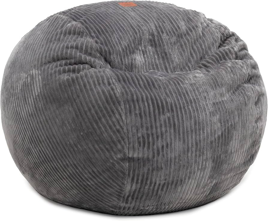 Queen Chair - Plush Corduroy - Grey | Amazon (US)