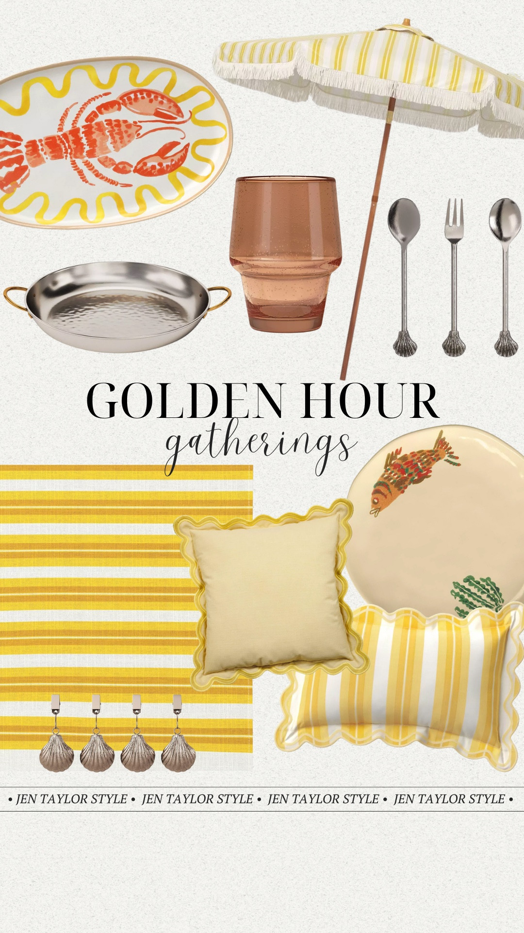 Yellow and orange patio and outdoor dining finds from Amazon  

#LTKStyleTip #LTKFindsUnder100 #LTKHome