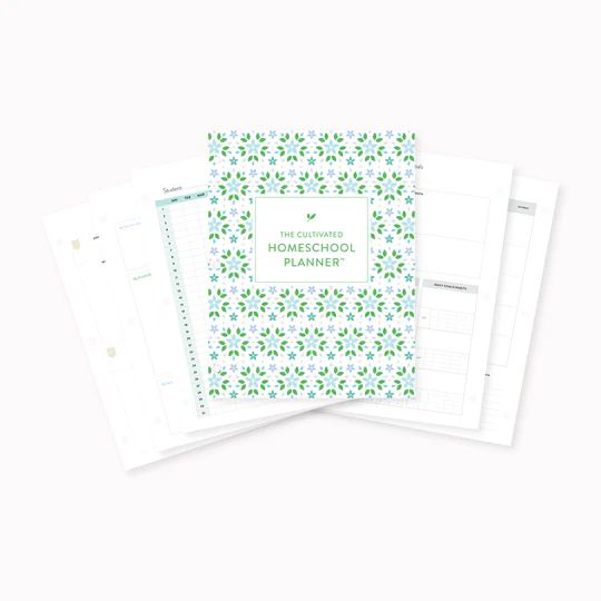 The Cultivated Homeschool Planner Page Pack | Cultivate What Matters 