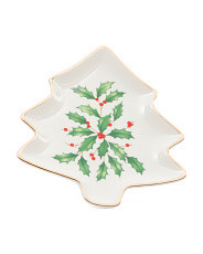 Holiday Tree Shaped Party Plate | TJ Maxx
