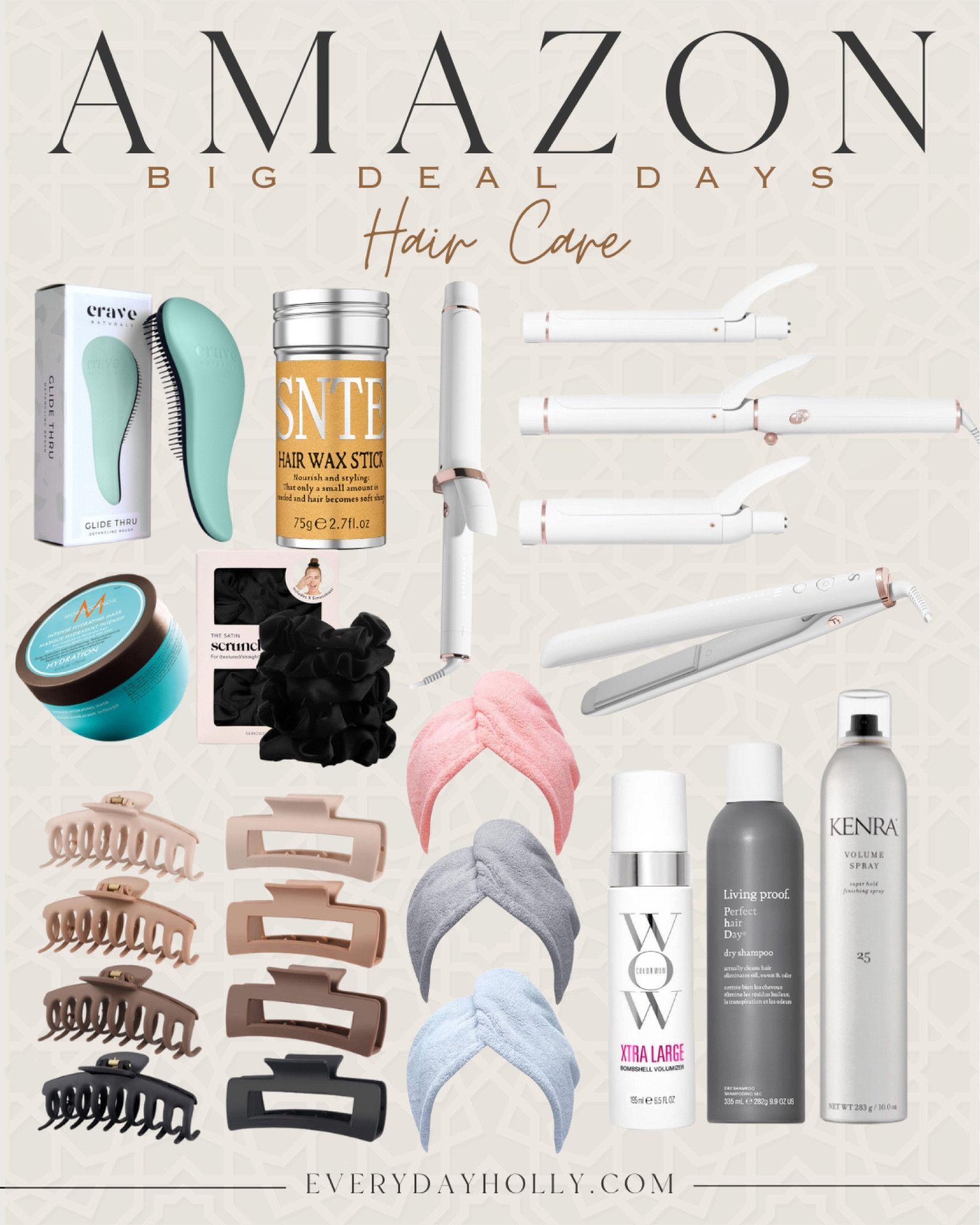 Big Deal Days Hair Care

Hair care essentials  hair brush  claw clips  hair accessories  T3  curling iron  flat iron  hair spray  hair wax  EverydayHolly 

#LTKSaleAlert #LTKxPrimeDay #LTKBeauty