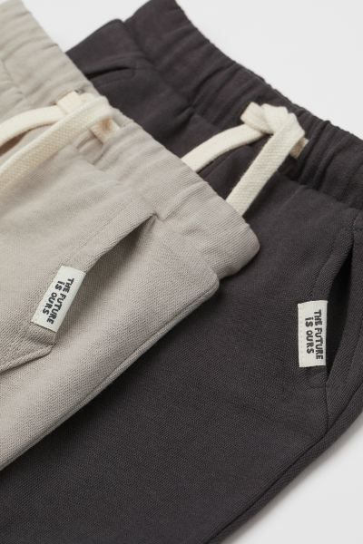 2-pack Cotton Joggers | H&M (US + CA)