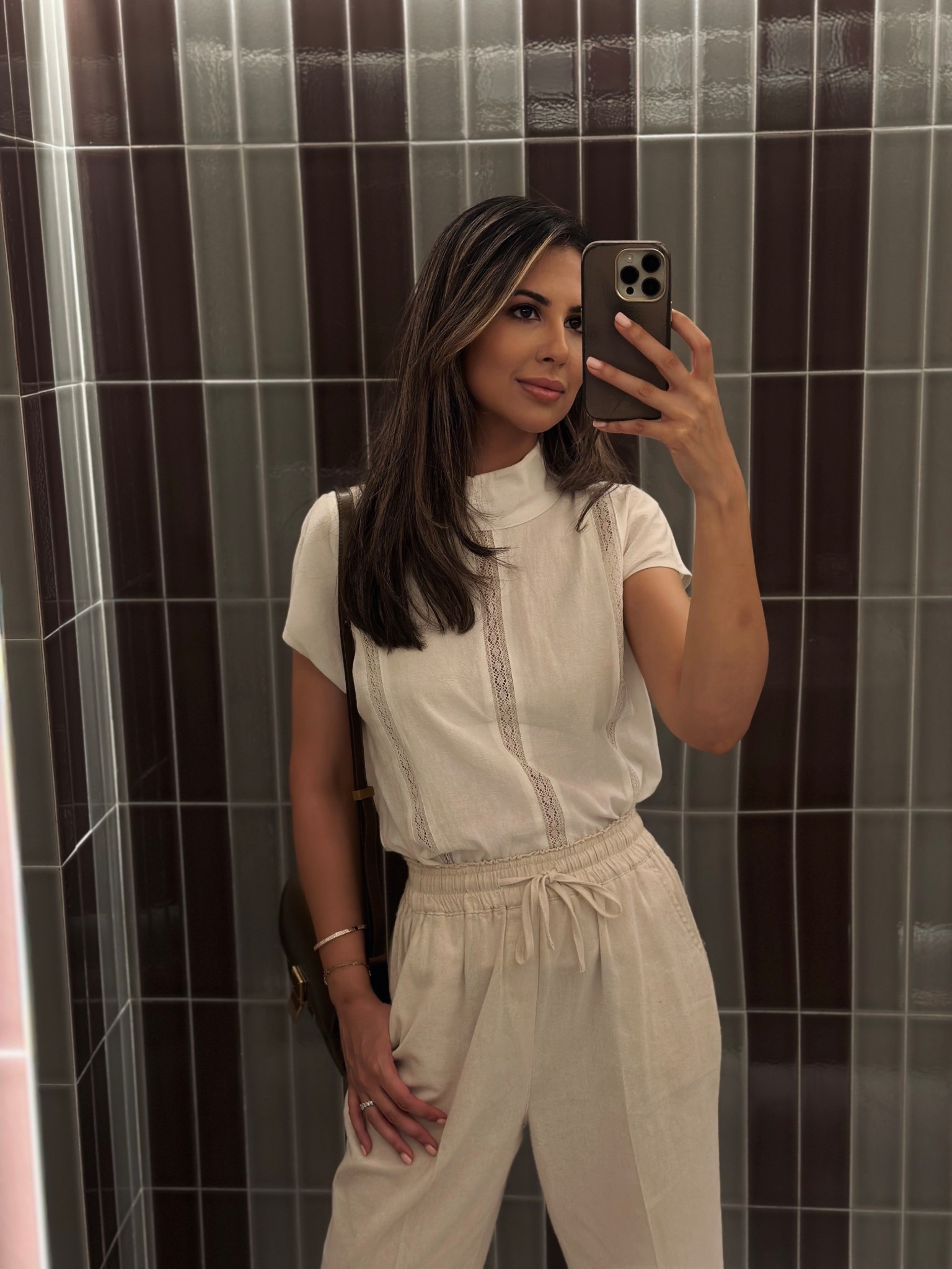 Top - linked size small 
Pants - linked size xs 

#LTKSeasonal #LTKStyleTip #LTKFallSale