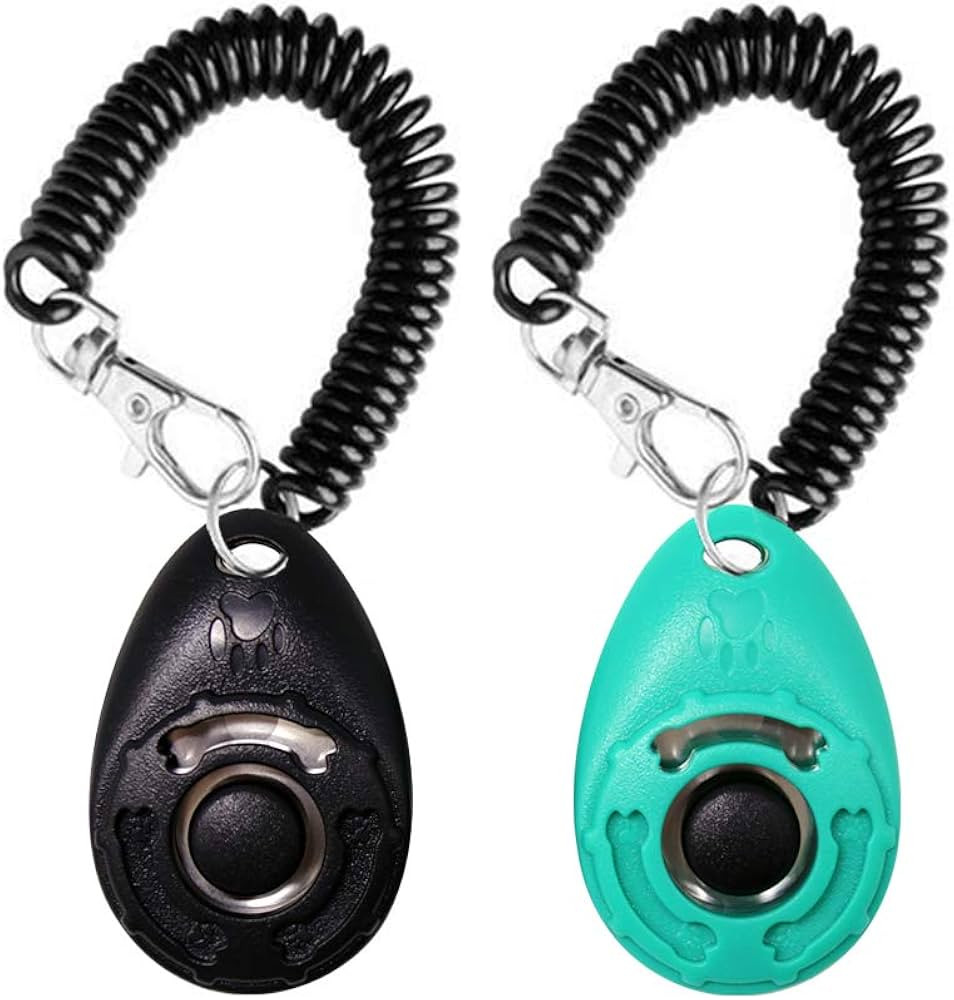 OYEFLY Dog Training Clicker with Wrist Strap Durable Lightweight Easy to Use, Pet Training Clicke... | Amazon (US)