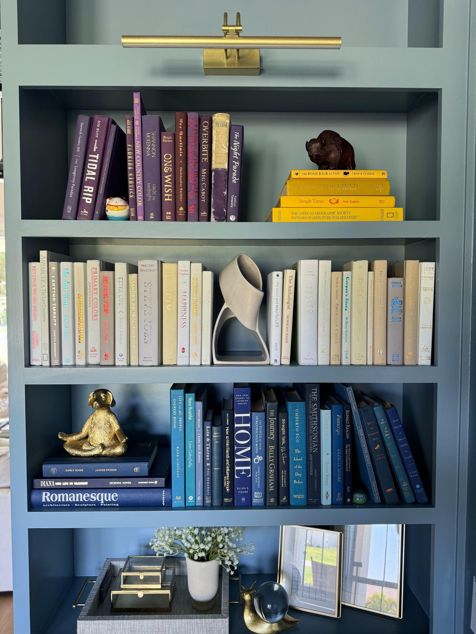 The best picture light - comes multiple sizes. This one is 16”. 

Shelf decor, home decor

#LTKHome