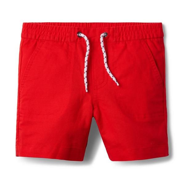 Linen Pull-On Short | Janie and Jack