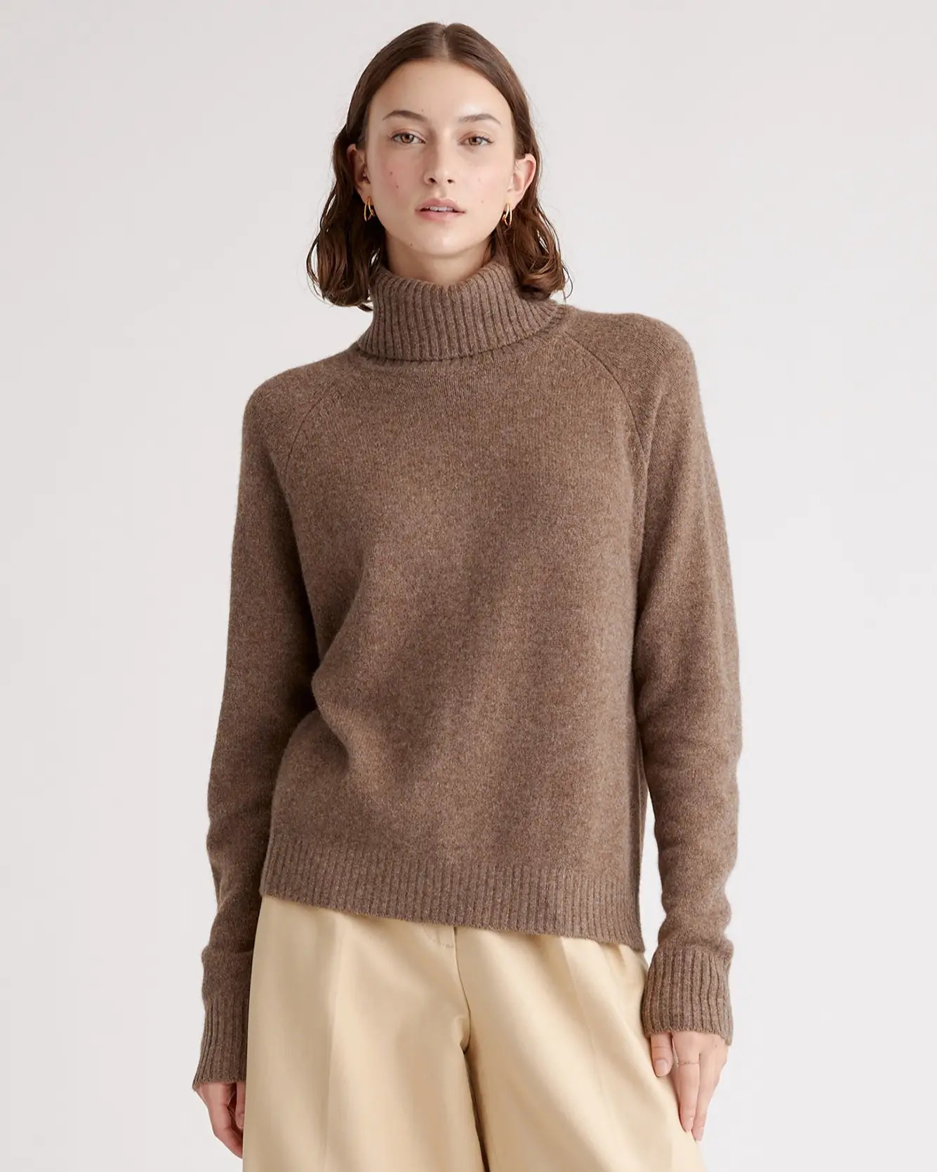 100% Yak Wool Turtleneck Sweater | Quince