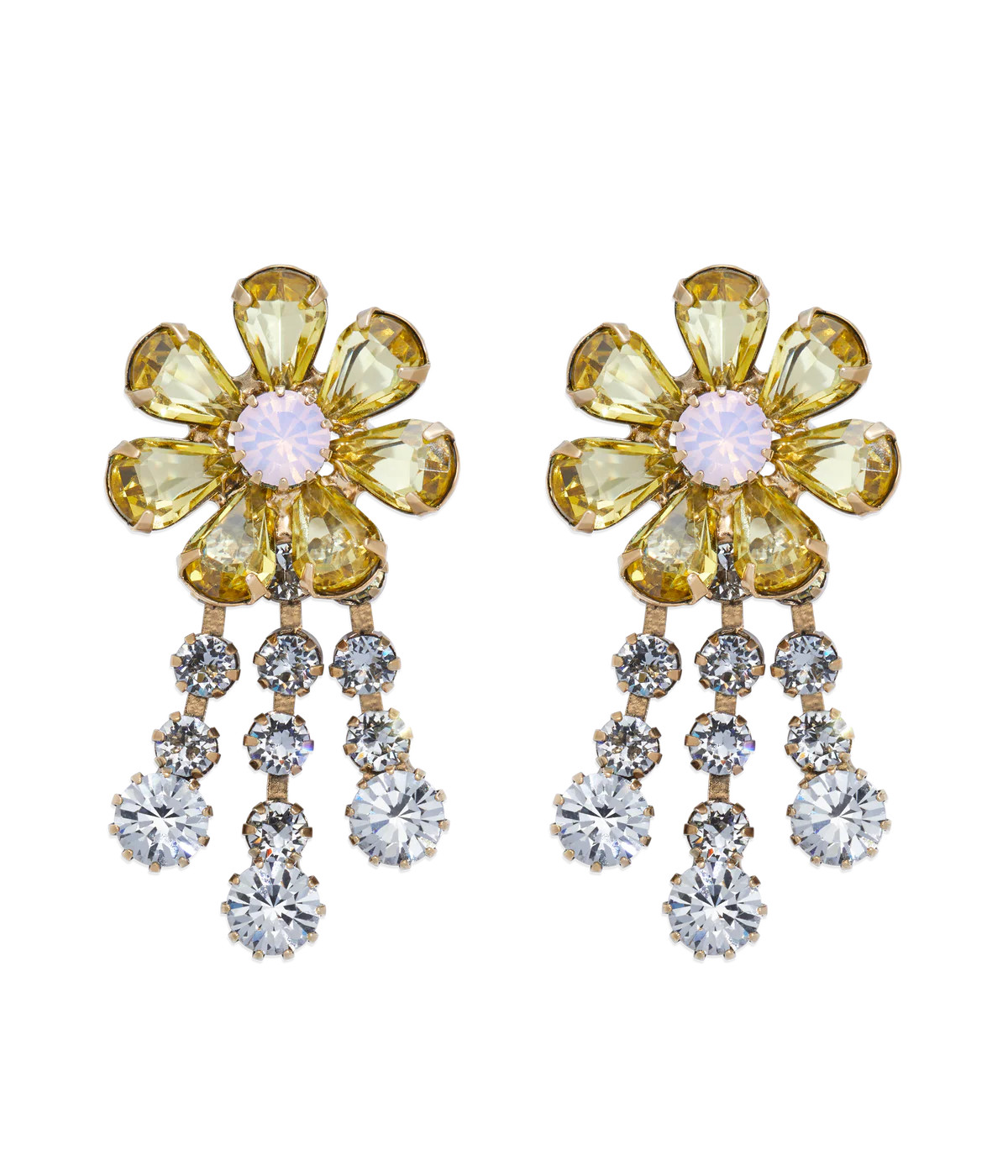 Frances Earrings in Light Topaz | Over The Moon