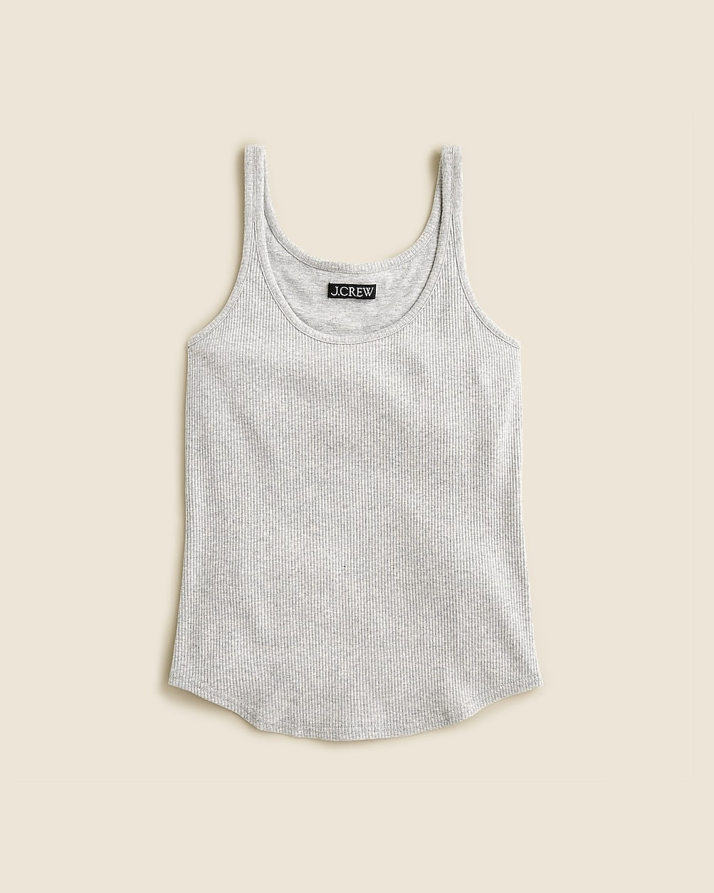 Vintage rib shelf-bra tank top | J. Crew US
