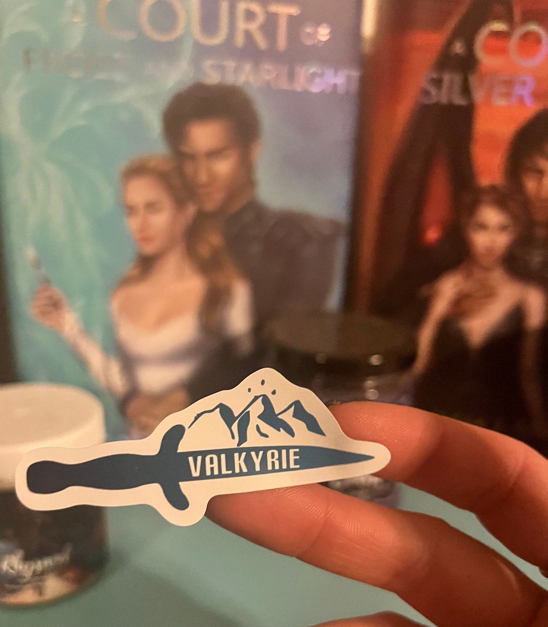 A Court of Silver Flames Valkyrie Night Court Sticker | Etsy (US)