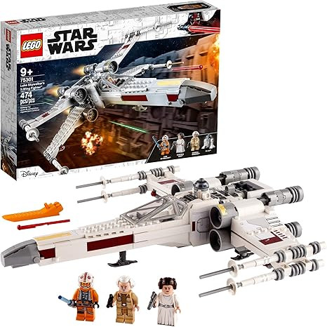 LEGO Star Wars Luke Skywalker’s X-Wing Fighter 75301 Awesome Toy Building Kit for Kids, New 202... | Amazon (US)