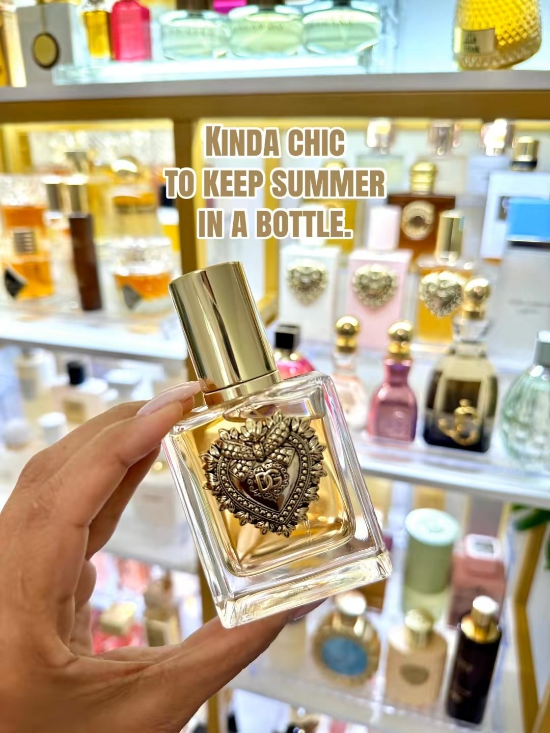 Dolce & Gabbana Devotion Eau de Parfum gives me bright, sparkling citrus with a warm sweetness underneath. It always feels like summer in a bottle, even when summer is long gone.

#LTKselfcare #LTKSeasonal #LTKBeauty