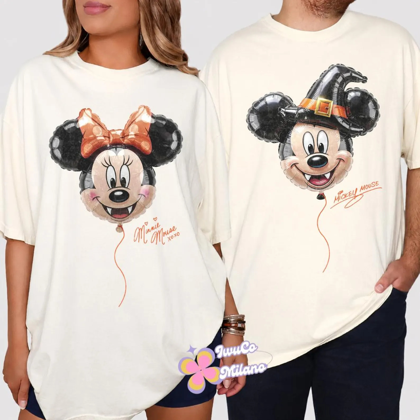 All Characters Mickey Minnie Balloons Disney Halloween Shirt, Mickey's Not So Scary Halloween Par... | Etsy (Global)