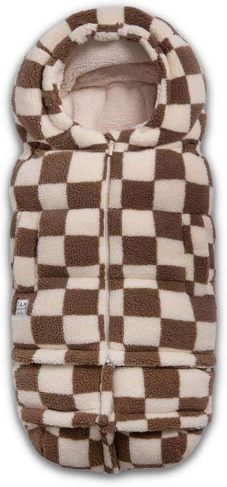 7AM Enfant Stroller Blanket 212 - Adjustable Baby Car Seat Zipped Blanket for Babies Winter, Unis... | Amazon (US)