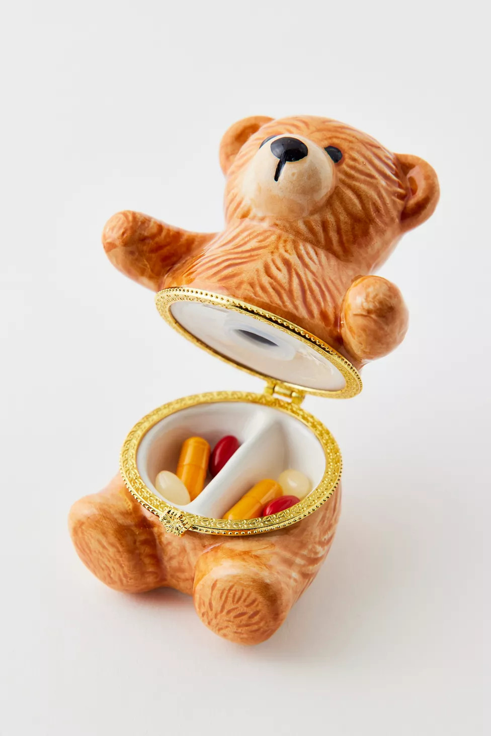 Ceramic Bear Pill Case | Urban Outfitters (US and RoW)