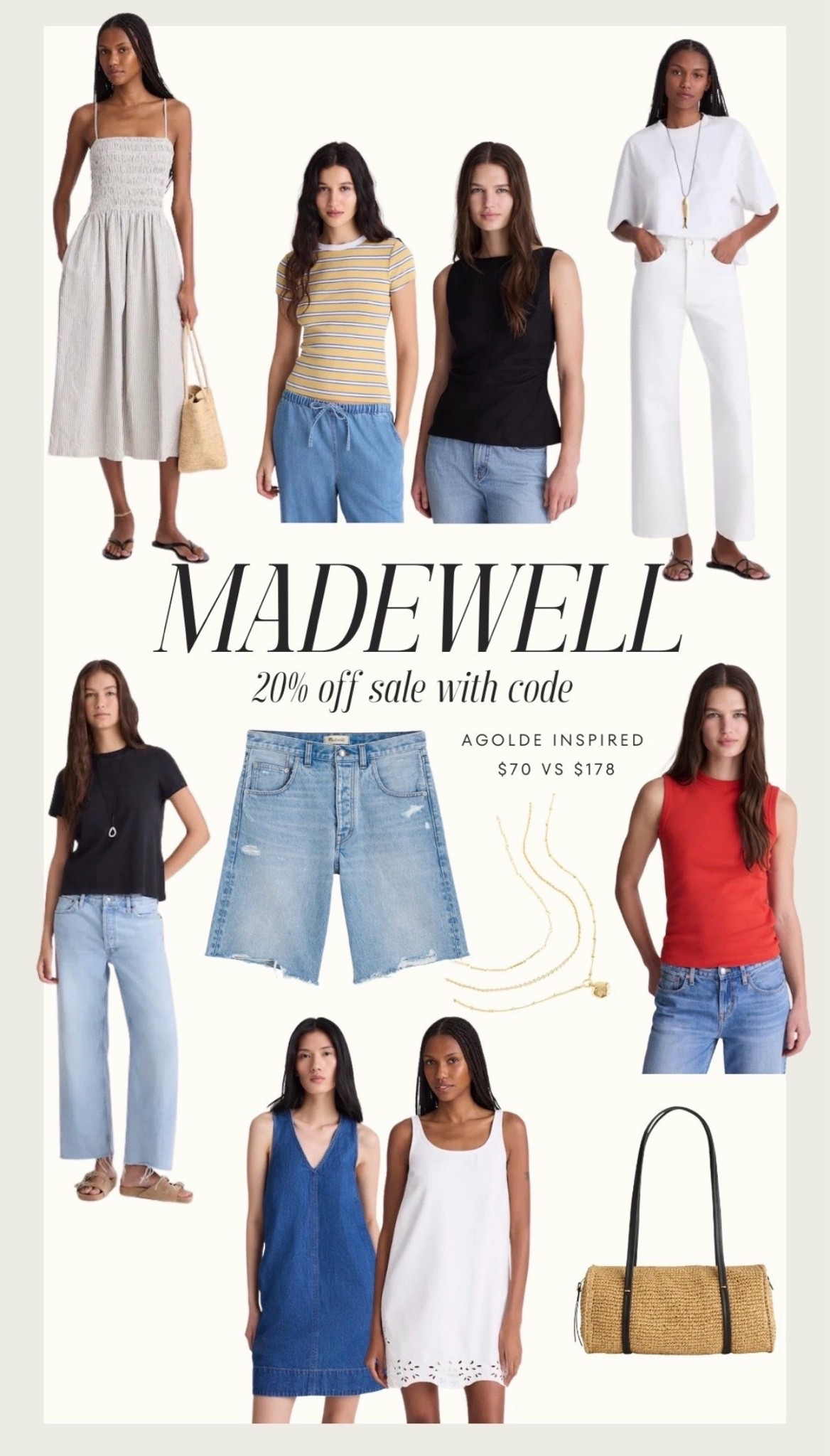 🤍 Madewell is having an exclusive sale with LTK — use code LTK20 for 20% off your entire purchase!!! 👏🏼👏🏼👏🏼

#LTKxMadewell