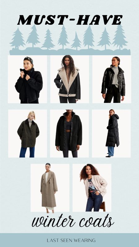 Must-Have Winter Coats
#jacket #plushcoat

#LTKSeasonal #LTKHoliday #LTKstyletip