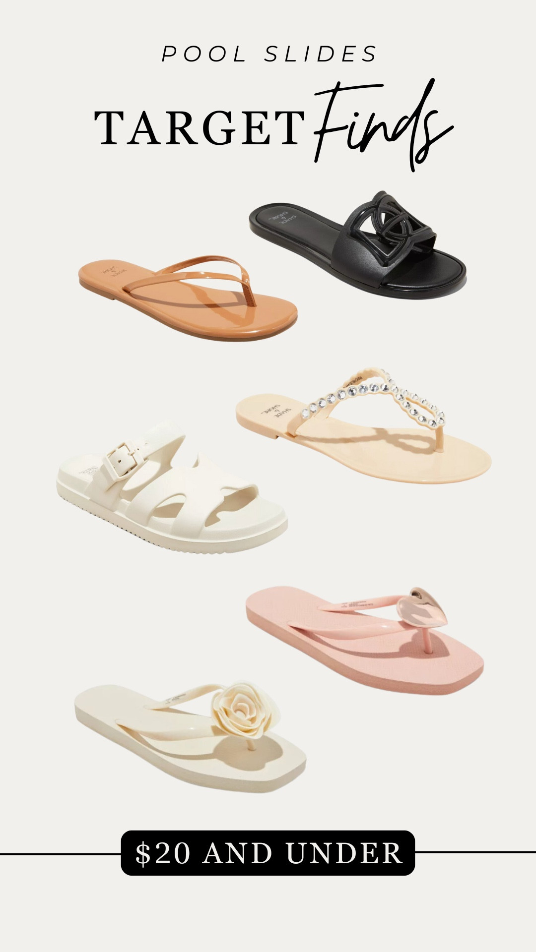 Target slides you need for your spring break vacation!

Pool sandals | resort wear | vacation outfits | designer dupes | target finds

#LTKSeasonal #LTKShoeCrush #LTKFindsUnder50