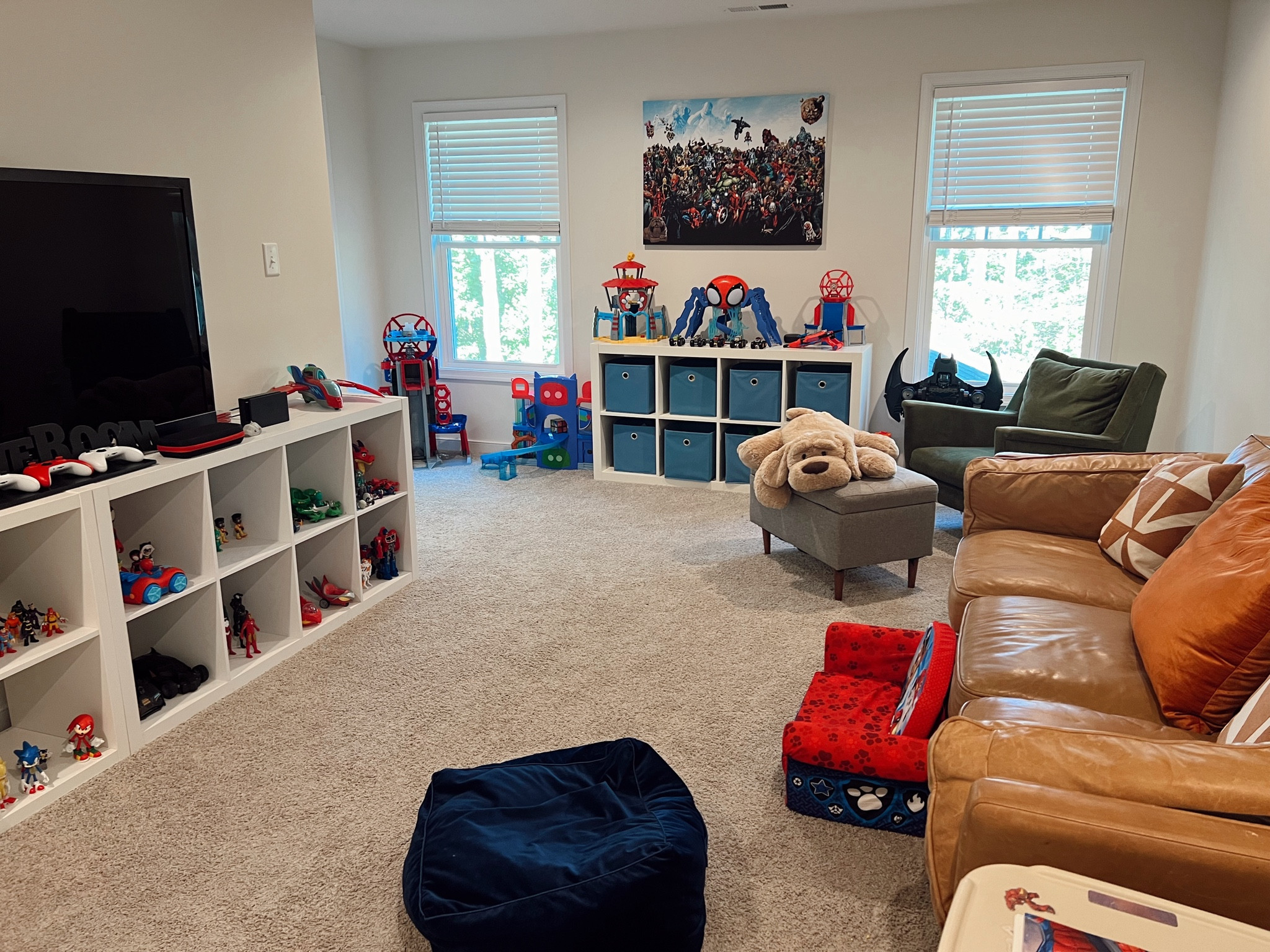 Kids playroom refresh 🩵 

#LTKKids #LTKHome #LTKFamily