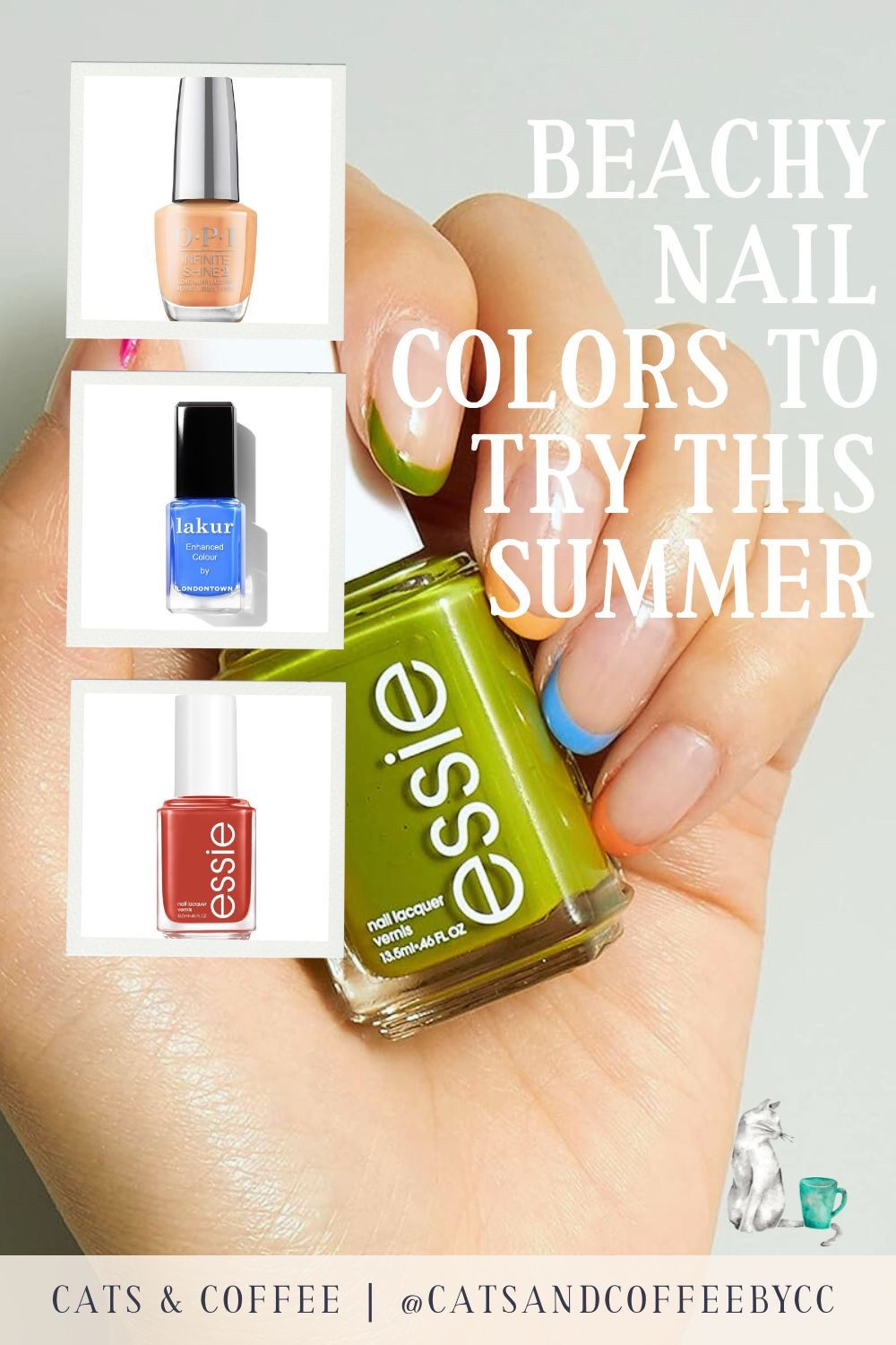 Summer Nail Ideas: Bright & Colorful Nail Polish for Summer - featuring nail polish colors from OPI, Essie, and more, all available on Amazon 

#LTKSummerEdit #LTKBeauty #LTKSeasonal