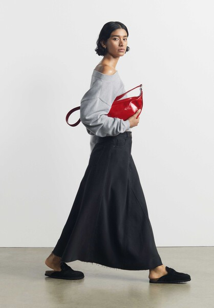 Eva Denim Maxi Skirt | Hush UK