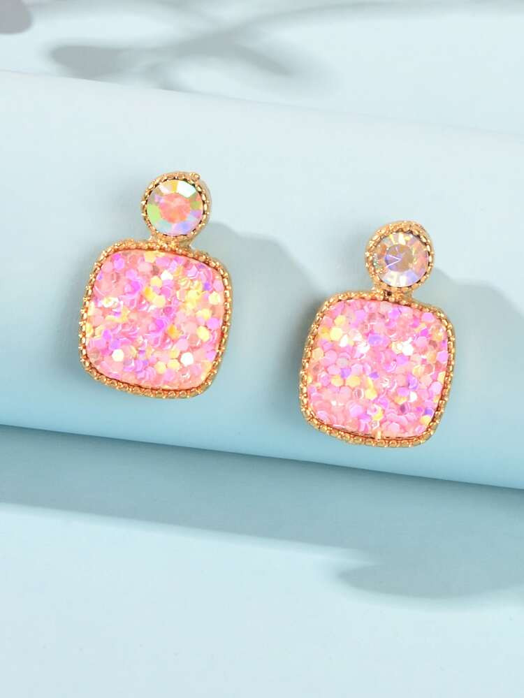 2pcs Geometric Stud Earrings
       
              
              $1.50        
    (100+)
      ... | SHEIN