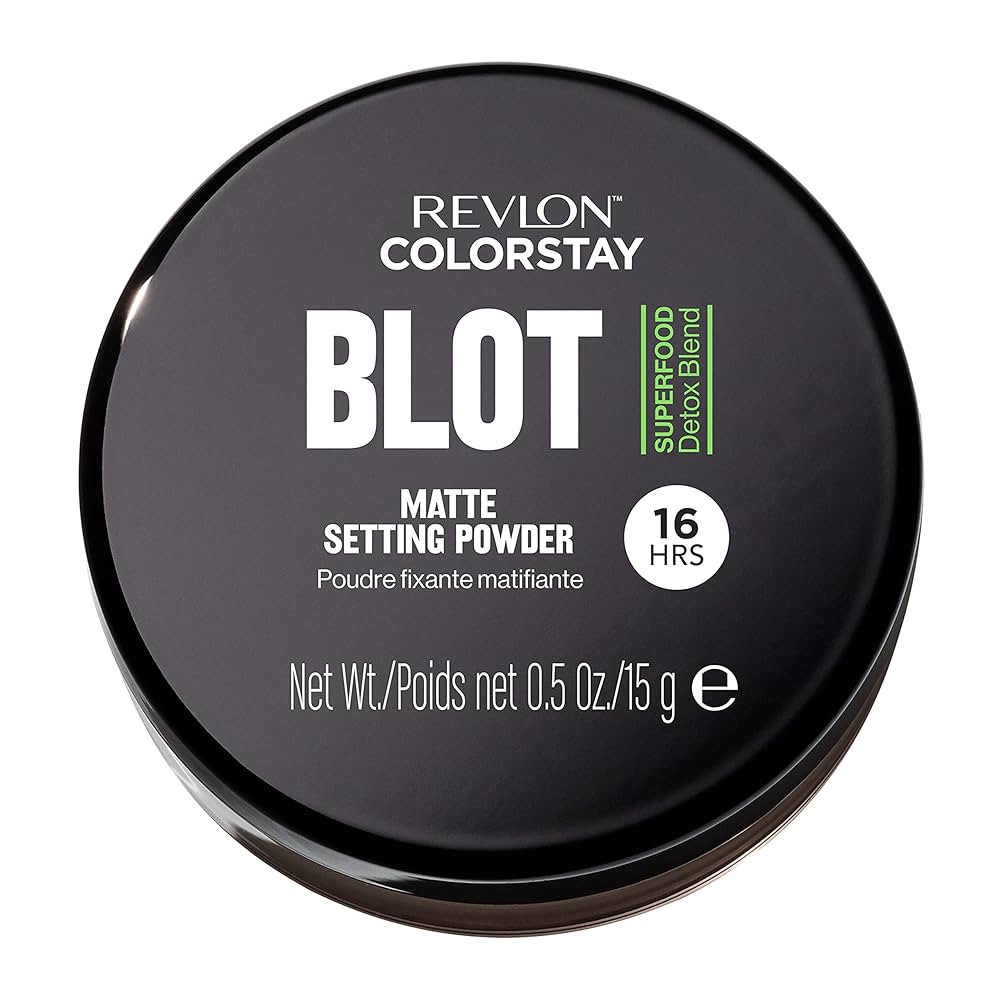 Revlon ColorStay Blot Face Powder, Mattifying, Blurring & Oil Absorbing Setting Powder, Absorb Se... | Amazon (CA)