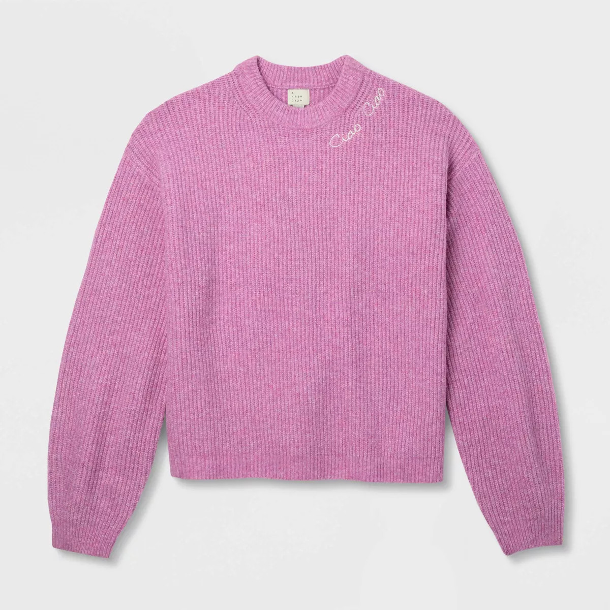 Women's Holiday Crewneck Pullover Sweater - A New Day™ | Target