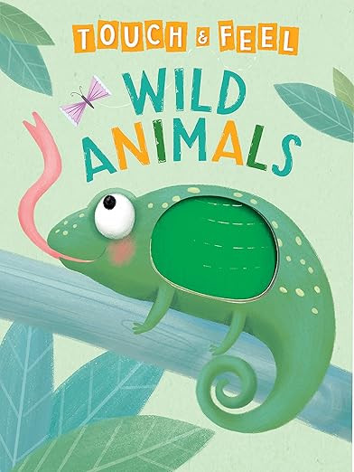 Wild Animals: A Touch and Feel Book - Children's Board Book - Educational      Board book – Jun... | Amazon (US)