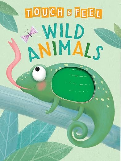 Wild Animals: A Touch and Feel Book - Children's Board Book - Educational | Amazon (US)