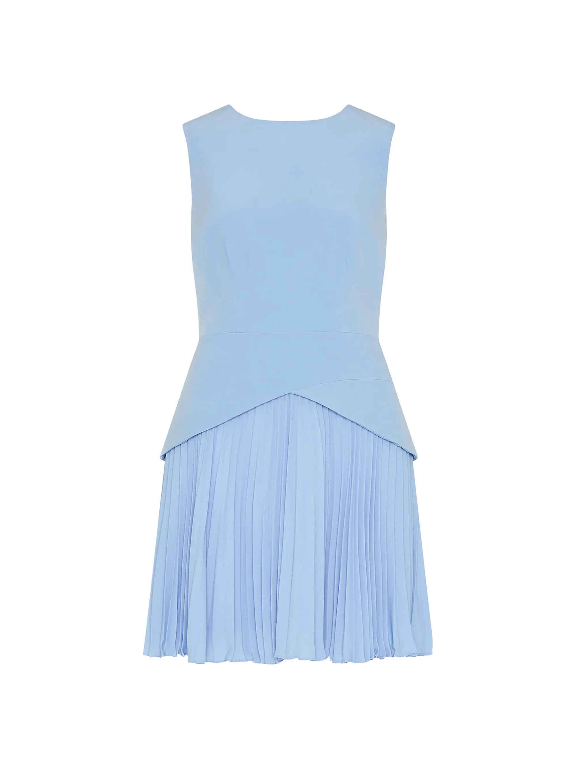 Milly Haddy Pleated Minidress | Saks Fifth Avenue | Saks Fifth Avenue
