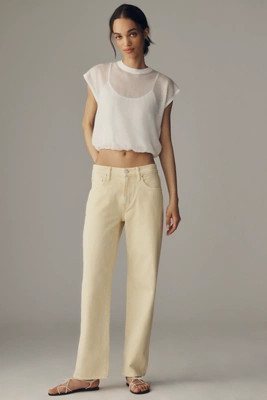Pistola Lexi Mid-Rise Tapered Jeans | Anthropologie (US)