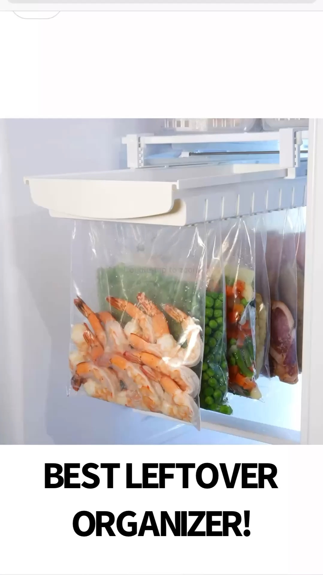 Leftover fridge organizer 