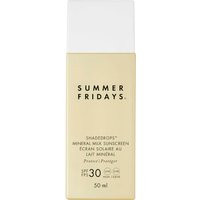 SUMMER FRIDAYS ShadeDrops Broad Spectrum SPF 30 Mineral Milk Sunscreen 50ml | Cult Beauty