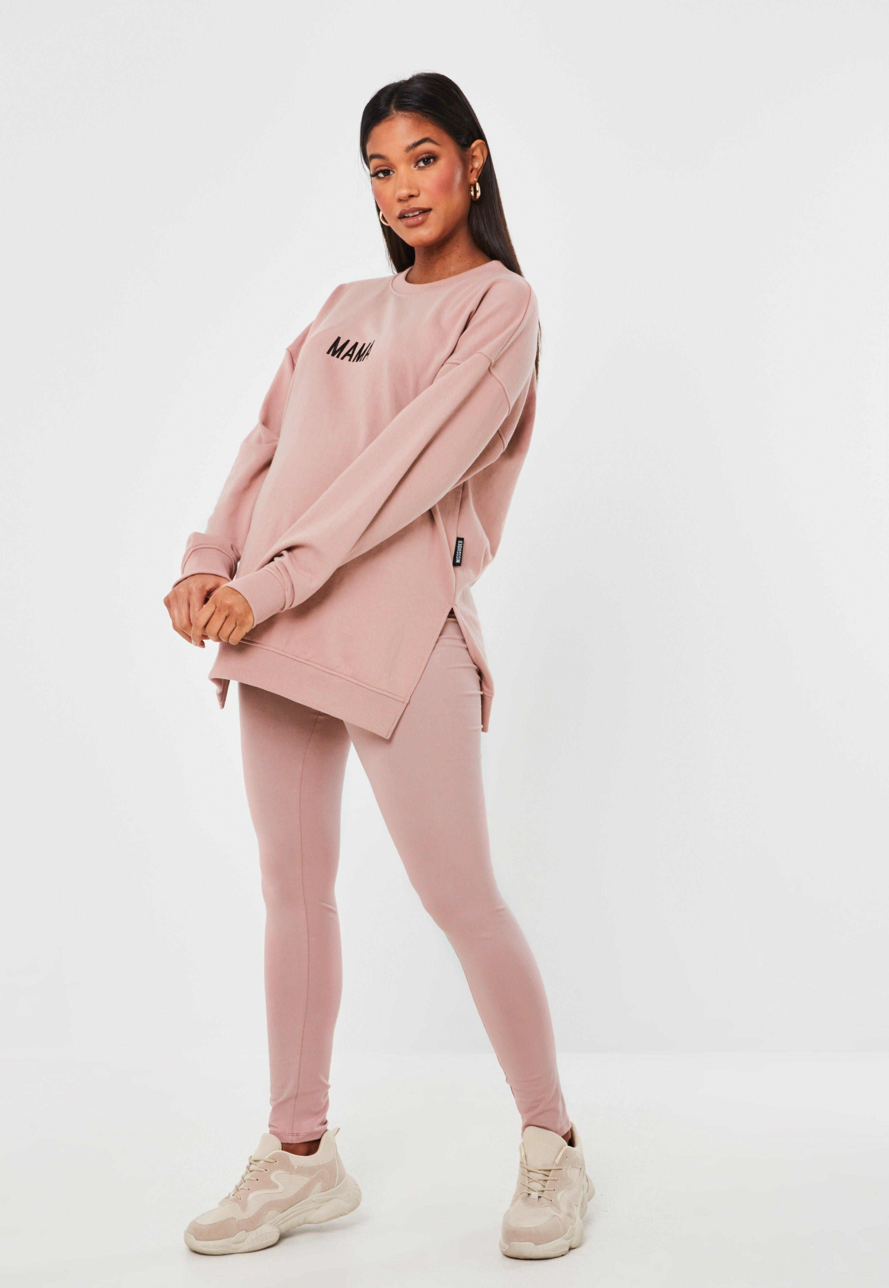 Rose Mama Slogan Maternity Sweatshirt | Missguided (US & CA)