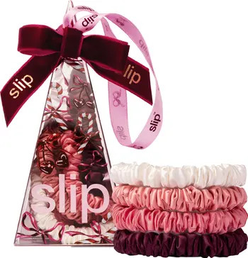 Pure Silk 4-Pack Skinny Scrunchie Ornament $34 Value | Nordstrom