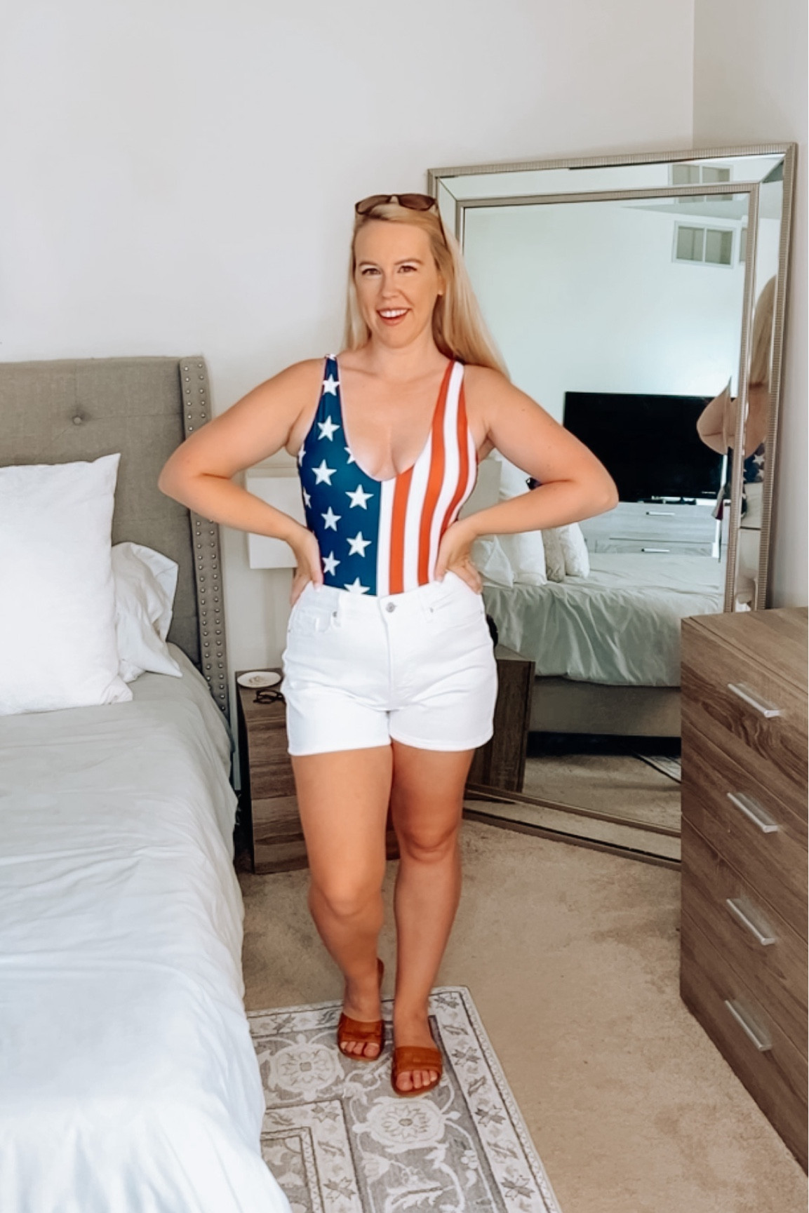 Patriotic collection is live!! So many cute red, white, and blue outfits for Memorial Day and the Fourth of July!! Including patriotic swimwear and red, white, and blue swimsuits!! Use code MAY20 for 20% off your order 🇺🇸

#LTKSeasonal #LTKFindsUnder50 #LTKSwim